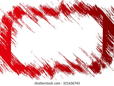 Grunge frame - abstract texture. Stock vector design template - easy to use