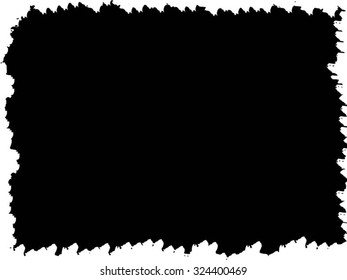 Grunge frame - abstract texture. Stock vector design template - easy to use