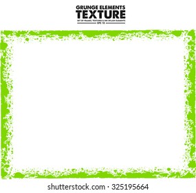 Grunge frame - abstract texture. Stock vector design template - easy to use