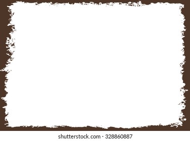 Grunge frame - abstract texture. Stock vector design template - easy to use