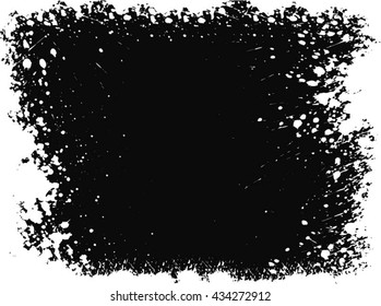 Grunge frame - abstract texture. Stock vector design template - easy to use
