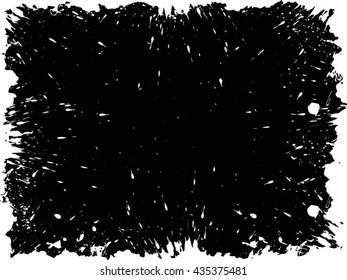 Grunge frame - abstract texture. Stock vector design template - easy to use
