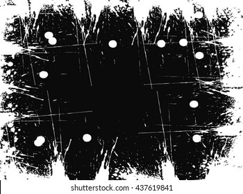 Grunge frame - abstract texture. Stock vector design template - easy to use
