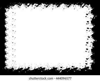 Grunge frame - abstract texture. Stock vector design template - easy to use