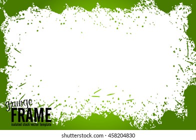 Grunge frame - abstract texture. Stock vector design template - easy to use
