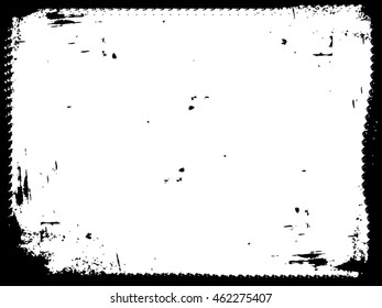 Grunge frame - abstract texture. Stock vector design template - easy to use