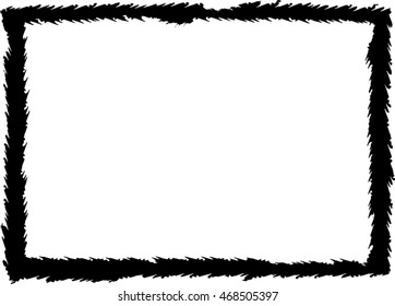 Grunge frame - abstract texture. Stock vector design template - easy to use 