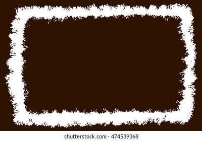 Grunge frame - abstract texture. Stock vector design template - easy to use
