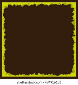 Grunge frame - abstract texture. Stock vector design template - easy to use