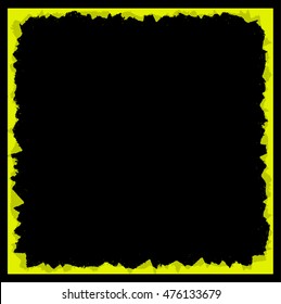 Grunge frame - abstract texture. Stock vector design template - easy to use
