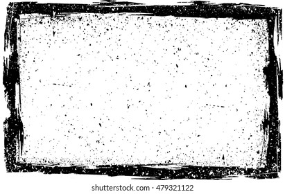 Grunge frame - abstract texture. Stock vector design template - easy to use
