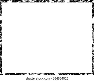 Grunge frame - abstract texture. Stock vector design template - easy to use
