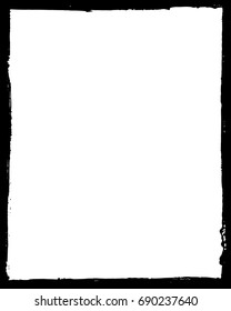 Grunge frame - abstract texture. Stock vector design template - easy to use
