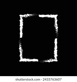Grunge frame - abstract texture. template. vector illustration for quotes	
