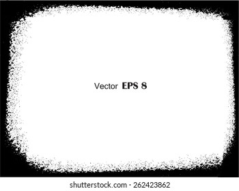 Grunge frame - abstract texture.Distress background.Vector design template,
