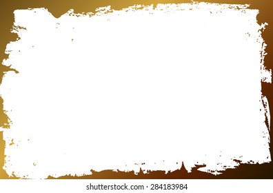 Grunge frame - abstract vector template