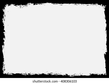 Grunge Frame. Grunge Background. Abstract Vector Template. 