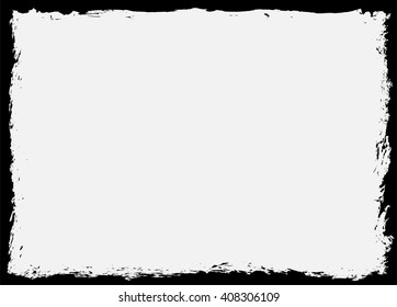 Grunge Frame. Grunge Background. Abstract Vector Template. 