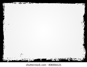 Grunge Frame. Grunge Background. Abstract Vector Template. 