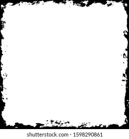 Grunge frame. Grunge background. Grunge border