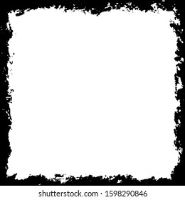 Grunge frame. Grunge background. Grunge border. Vector illustratoin