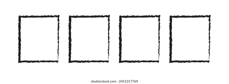 Grunge frame .Grunge background eps 10.