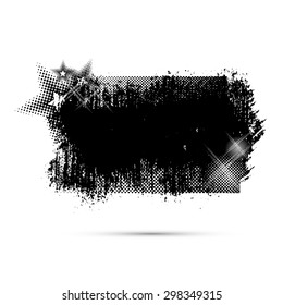 Grunge frame background, Vector illustration EPS 10