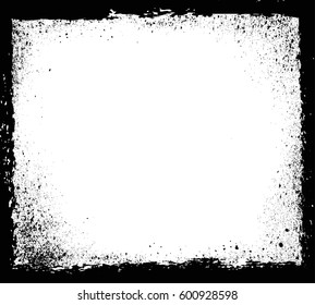 Grunge frame background.Abstract vector template.