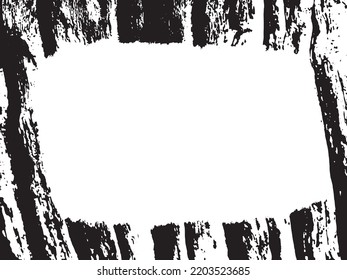 Grunge frame and border. Black and white grunge. Distress overlay texture. Dust and rough dirty wall background. Distress illustration simply place over object to create grunge effect. Vector EPS10.
