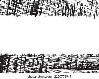 Grunge frame and border. Black and white grunge. Distress overlay texture. Dust and rough dirty wall background. Distress illustration simply place over object to create grunge effect. Vector EPS10.
