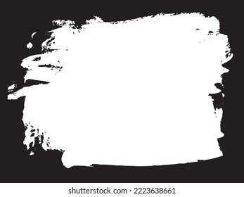 Grunge frame and border. Black and white grunge. Distress overlay texture. Dust and rough dirty wall background. Distress illustration simply place over object to create grunge effect. Vector EPS10.
