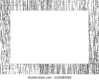 Grunge frame and border. Black and white grunge. Distress overlay texture. Dust and rough dirty wall background. Distress illustration simply place over object to create grunge effect. Vector EPS10.
