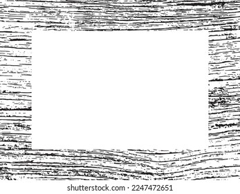 Grunge frame and border. Black and white grunge. Distress overlay texture. Dust and rough dirty wall background. Distress illustration simply place over object to create grunge effect. Vector EPS10.