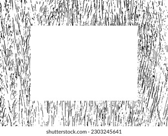 Grunge frame and border. Black and white grunge. Distress overlay texture. Dust and rough dirty wall background. Distress illustration simply place over object to create grunge effect. Vector EPS10.
