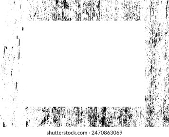 Grunge frame and border. Black and white grunge. Distress overlay texture. Dust and rough dirty wall background. Distress illustration simply place over object to create grunge effect. Vector EPS10.
