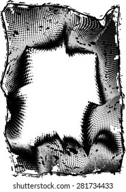Borde del marco de grieta (semitono) 