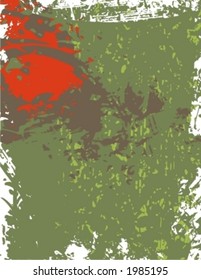 Grunge Rahmen- und Grenzserie.