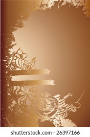 Grunge frame and border series