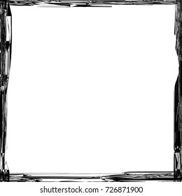 Grunge frame, design template with abstract texture 