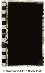 Grunge-Rahmen oder bedrückte Textur . Große, dekorative Vectorvintage-Grenze. Großartiger Grunge-Hintergrund oder Retro-Design-Dekor für Ihre Projekte.