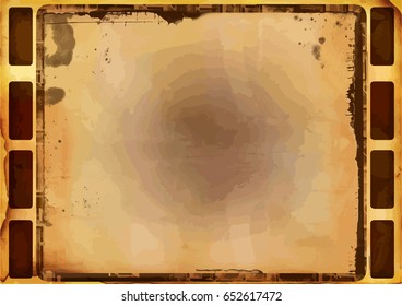 Moldura De Grunge Ou Textura Apertada . Grande Vetor Decorativo Detalhado Vintage Weathered Borda. Grande Fundo Grunge Ou Elemento De Decoração De Design Retro Para Seus Projetos.