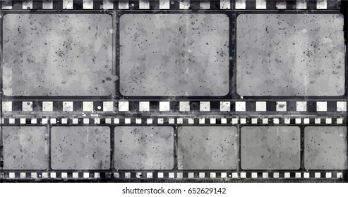 Grunge Frame Or Distressed Texture . Large High Detailed Decorative Vector Vintage Weathered Border. Great Grunge Background Or Retro Design Decor Element For Your Projects.