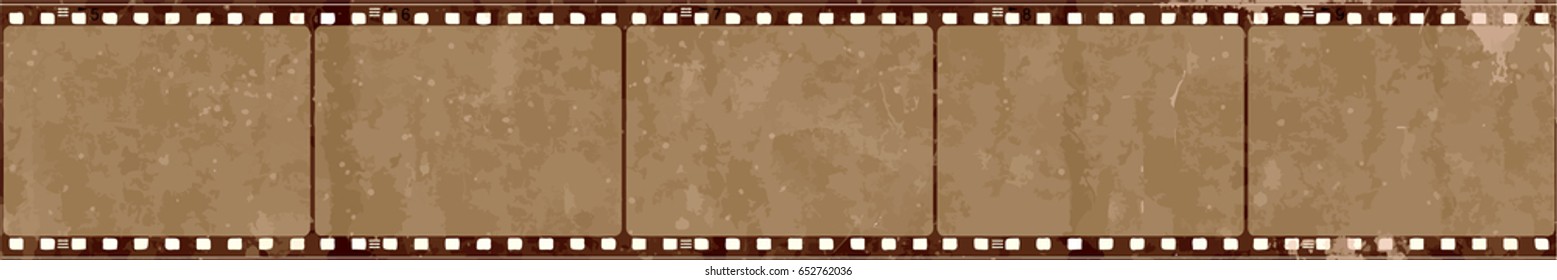Grunge Frame Or Distressed Texture . Large High Detailed Decorative Vector Vintage Weathered Border. Great Grunge Background Or Retro Design Decor Element For Your Projects.