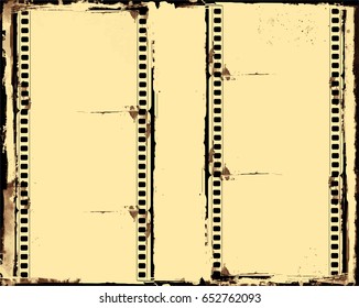 Moldura De Grunge Ou Textura Apertada . Grande Vetor Decorativo Detalhado Vintage Weathered Borda. Grande Fundo Grunge Ou Elemento De Decoração De Design Retro Para Seus Projetos.