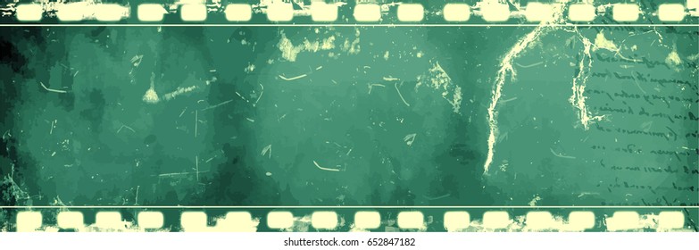 Grunge Frame Or Distressed Texture . Large High Detailed Decorative Vector Vintage Weathered Border. Great Grunge Background Or Retro Design Decor Element For Your Projects.