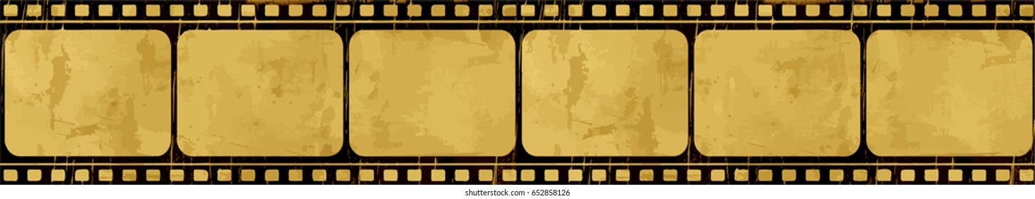 Grunge Frame Or Distressed Texture . Large High Detailed Decorative Vector Vintage Weathered Border. Great Grunge Background Or Retro Design Decor Element For Your Projects.