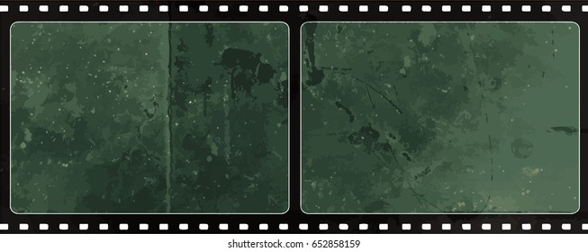 Grunge Frame Or Distressed Texture . Large High Detailed Decorative Vector Vintage Weathered Border. Great Grunge Background Or Retro Design Decor Element For Your Projects.