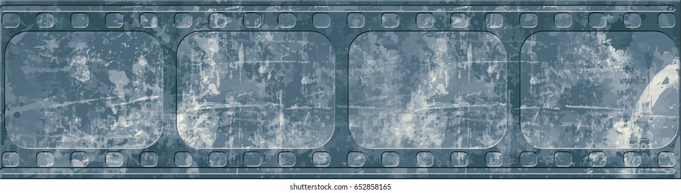 Grunge Frame Or Distressed Texture . Large High Detailed Decorative Vector Vintage Weathered Border. Great Grunge Background Or Retro Design Decor Element For Your Projects.