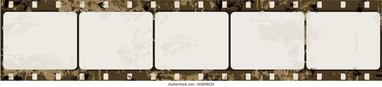 Grunge Frame Or Distressed Texture . Large High Detailed Decorative Vector Vintage Weathered Border. Great Grunge Background Or Retro Design Decor Element For Your Projects.