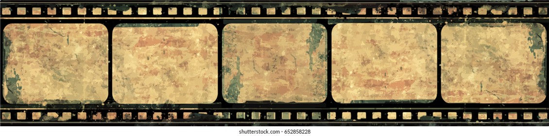 Grunge Frame Or Distressed Texture . Large High Detailed Decorative Vector Vintage Weathered Border. Great Grunge Background Or Retro Design Decor Element For Your Projects.